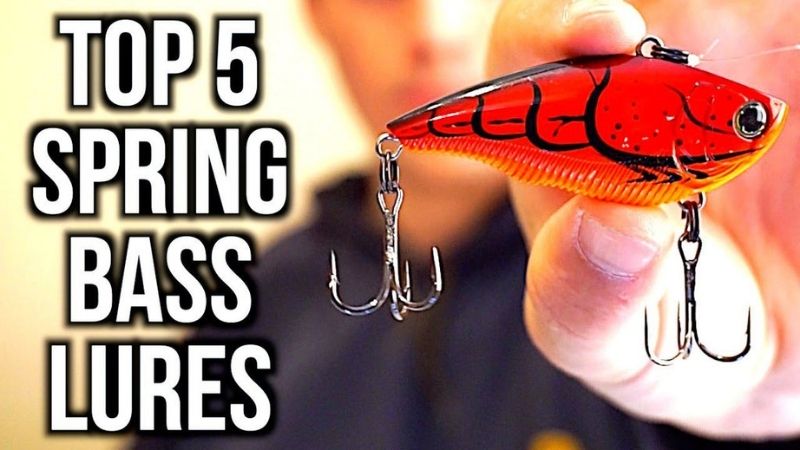Top 5 spring bass fishing lures