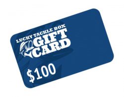 100 Dollar fishing gift card