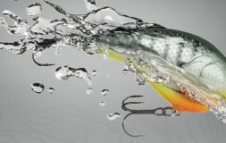 Bagley bait hook grey