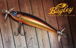 Bagley baits twin spin hook bait logo