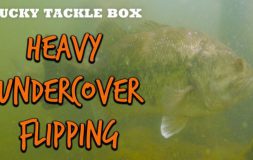 Heavy undercover flipping lucky tackle box