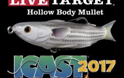 Icast 2017 live target hollow body mullet