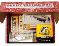 Ltb red fishing subscription box for bass