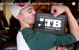 Lucky tackle box bass xl unboxing february young man kissing black box