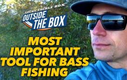 Most important tool for bass fishing
