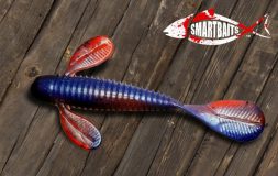 Smartbaits goby bait red and blue