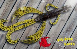 Yellow crawfish bait big bite battle bug
